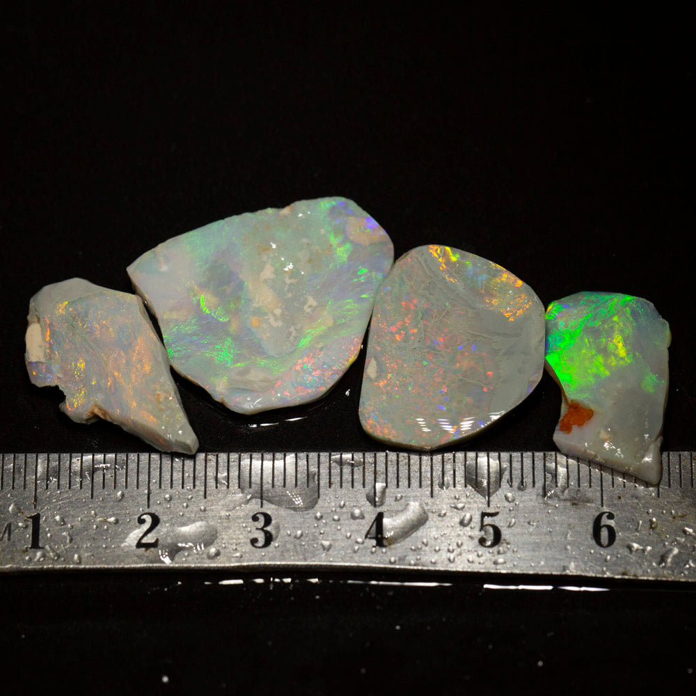 23 ct rough opal parcel 4pc