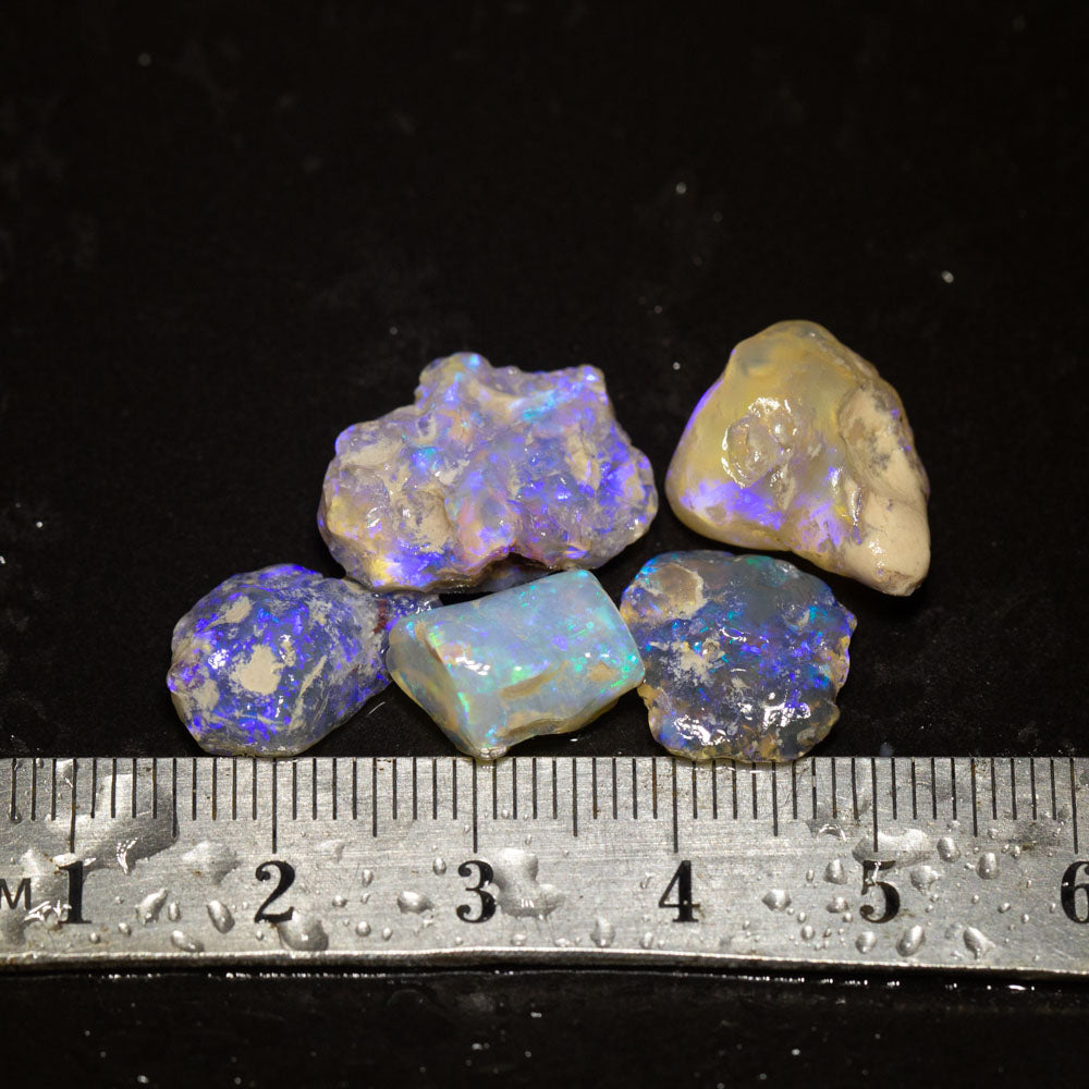 23 ct rough opal parcel 5pc