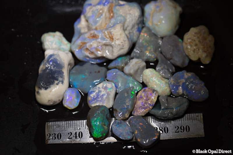 278 ct rough opal parcel for intermediate opal cutters