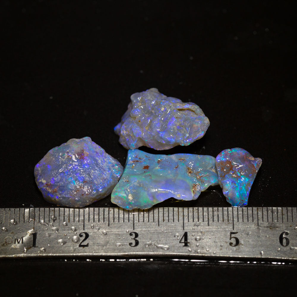 27 ct rough opal parcel 4pc
