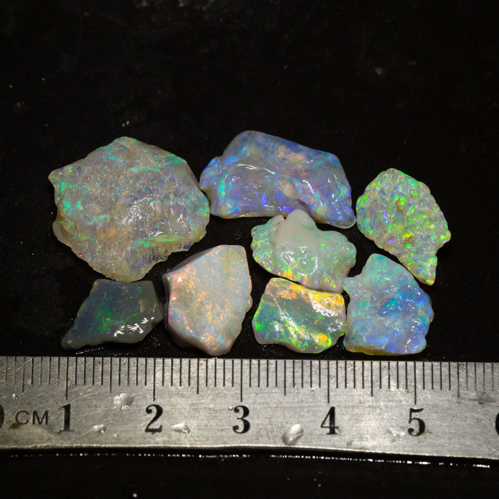 28 ct rough opal parcel 8pc