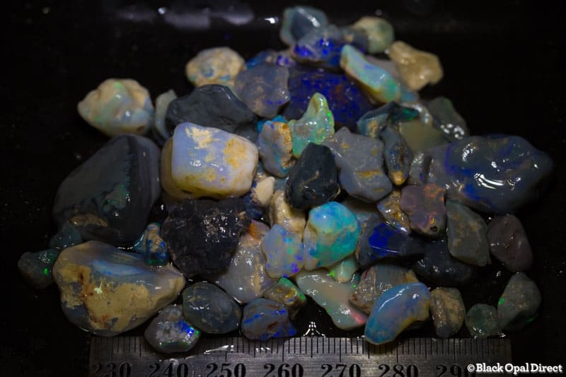 288ct rough opal parcel