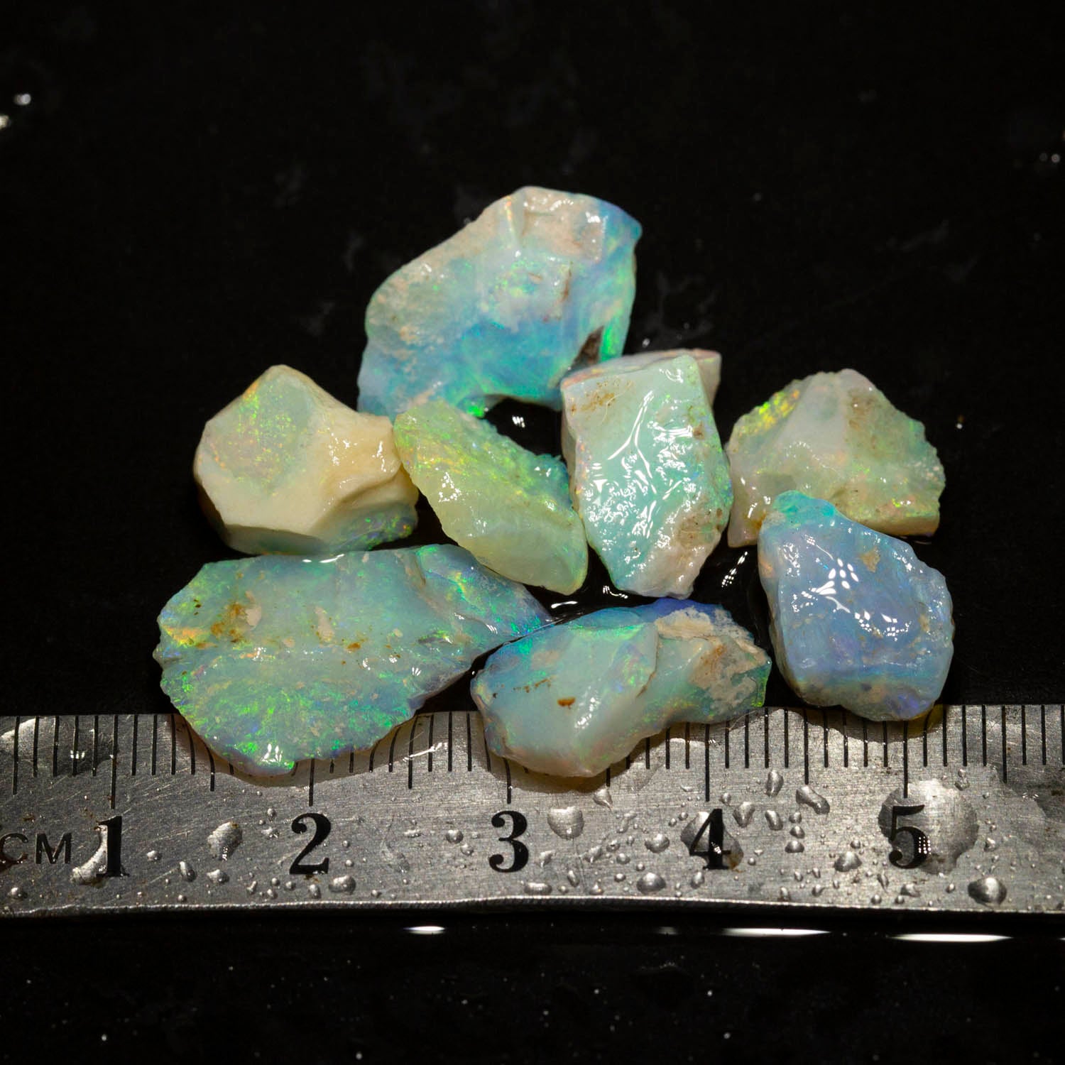 28 ct rough opal parcel 8pc