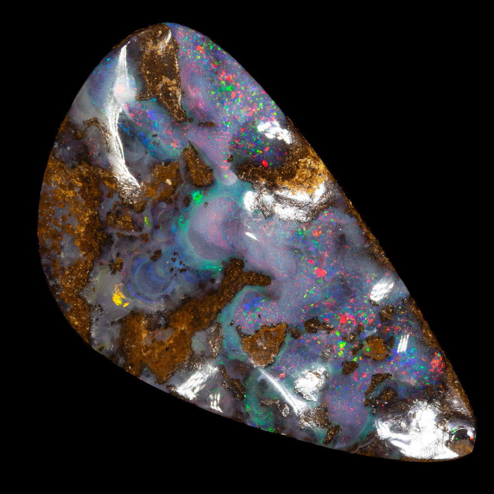 29.26 ct boulder opal 36x19.8x5.8mm