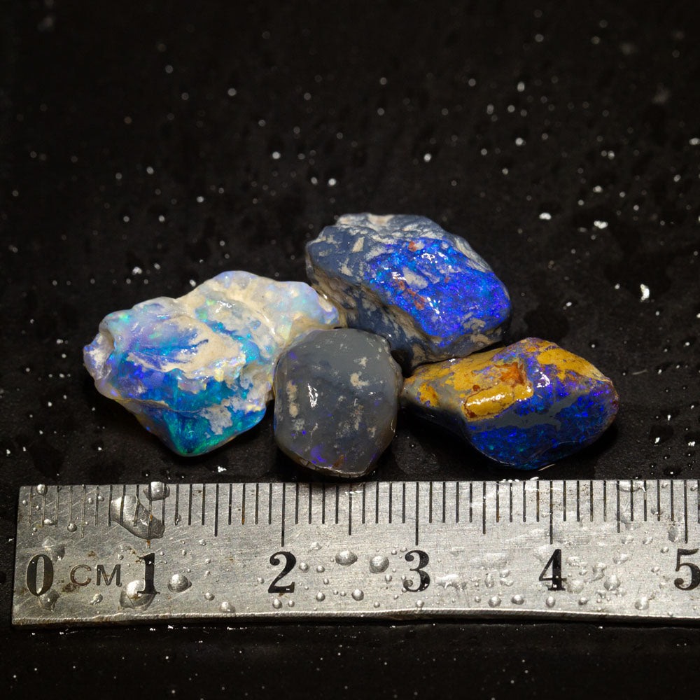 29 ct rough opal parcel 4pc