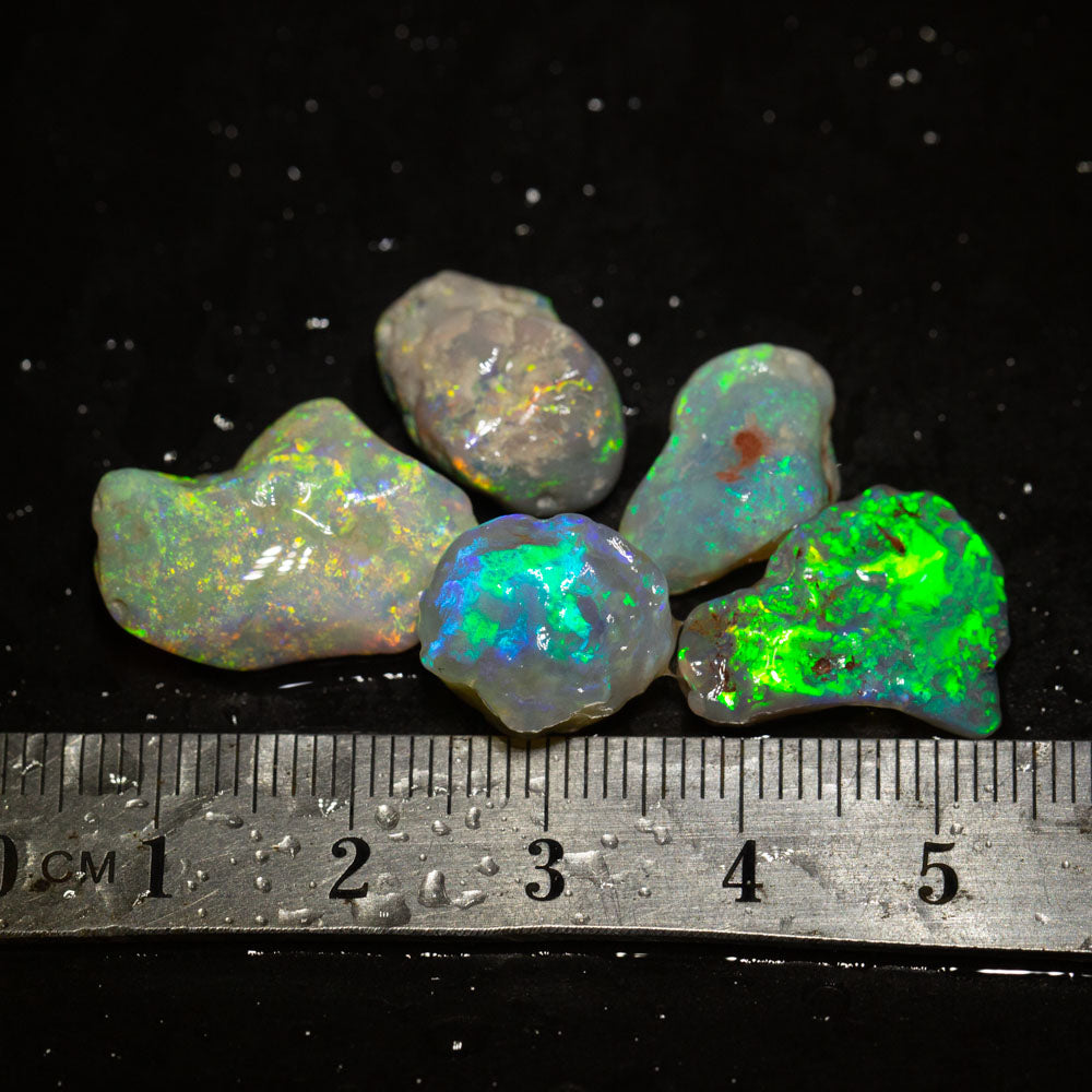 29 ct rough opal parcel 5pc