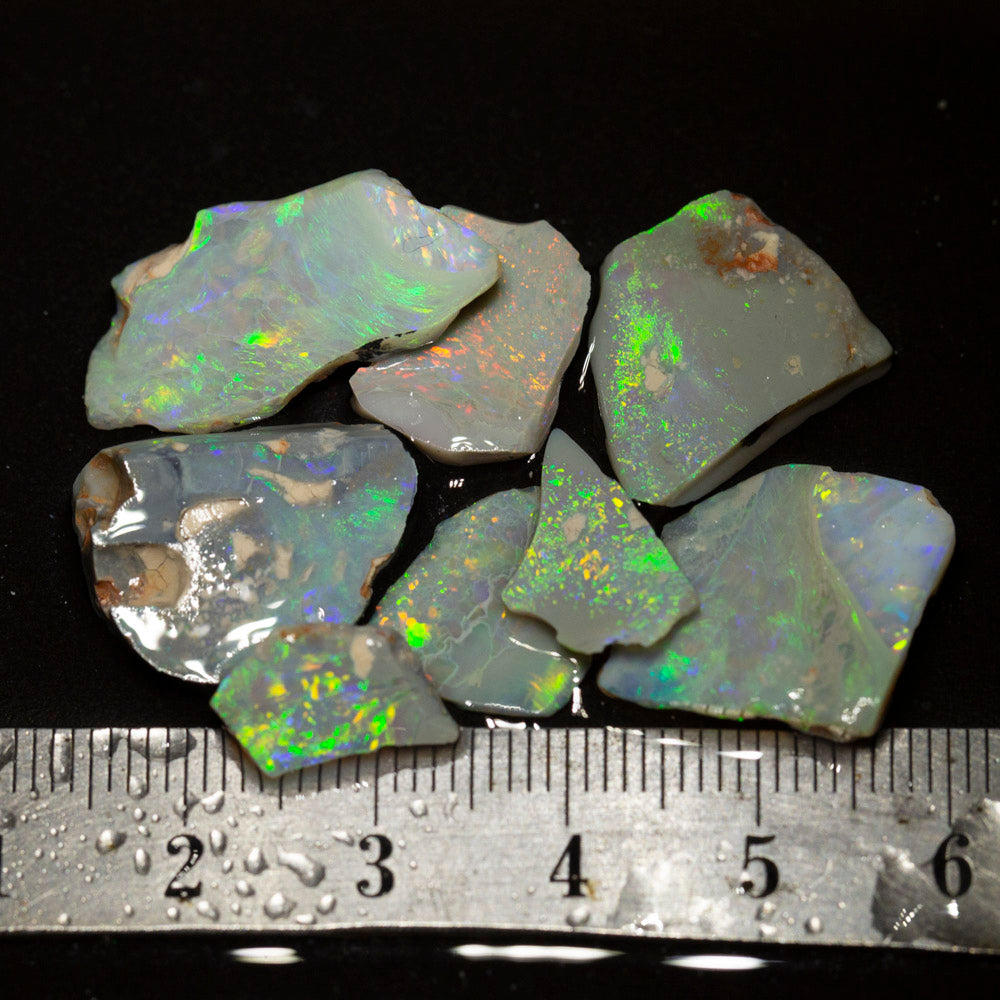 29 ct rough opal parcel 8pc