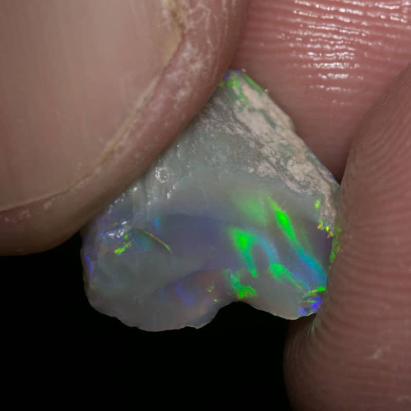 3.01 ct rough opal piece 12mm across