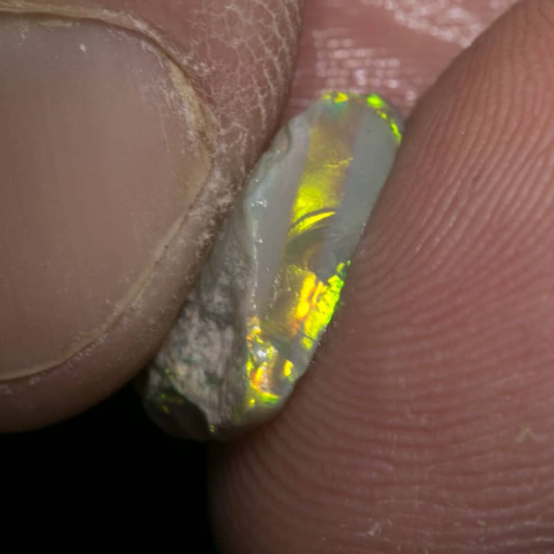 3.01 ct rough opal piece 12mm across