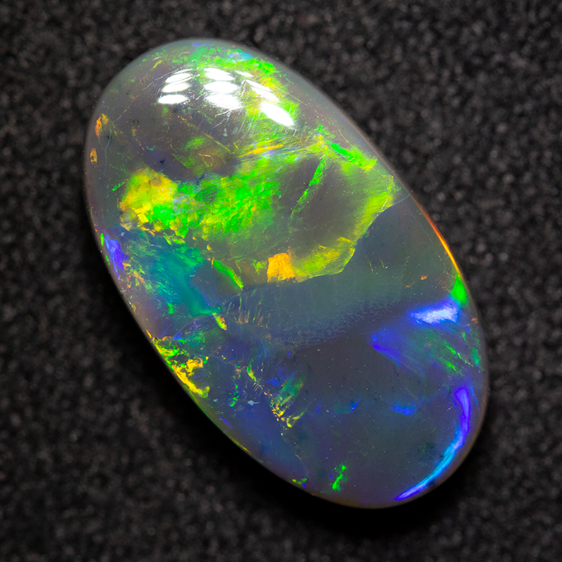 3.03 ct black opal 13.7x8x3.9mm