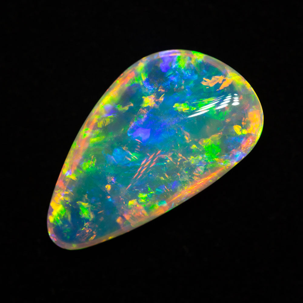3.05 ct gem double-sided crystal opal 15.8x8.9x4.3mm