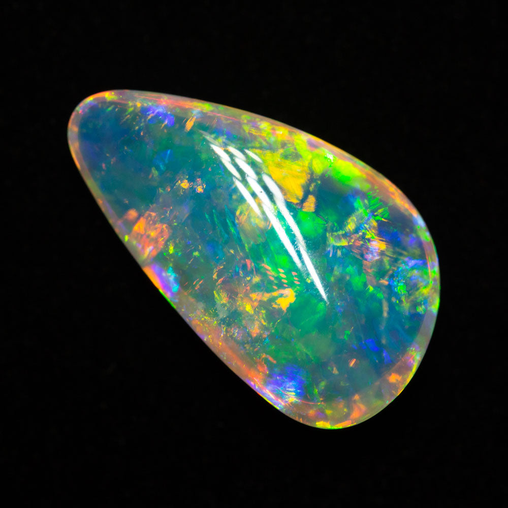 3.05 ct gem double-sided crystal opal 15.8x8.9x4.3mm