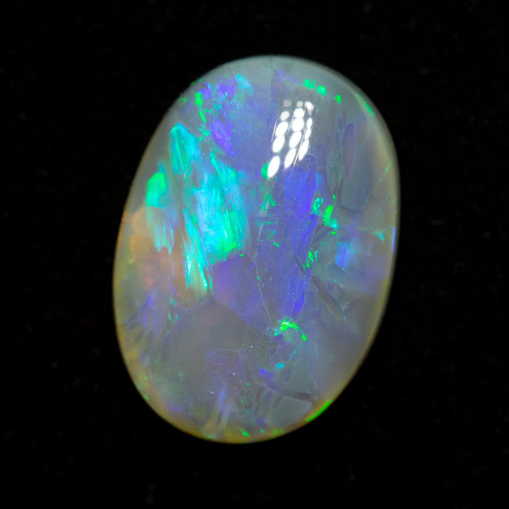 3.05 ct black opal 13.4x9.5x4mm
