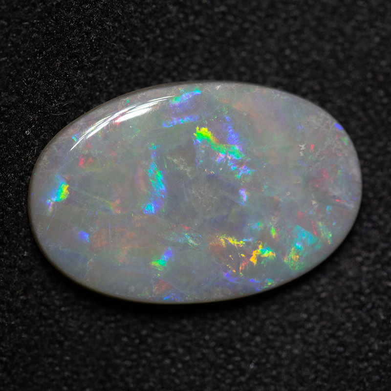 3.10 ct dark opal 15.8x10.4x2.6mm