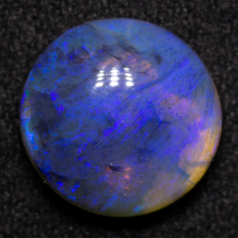 3.11 ct black crystal opal treasure box