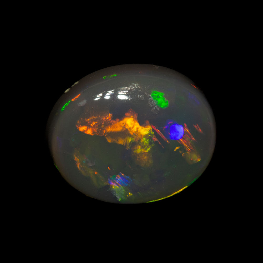 3.12 ct black opal 11.1x8.9x4.5mm