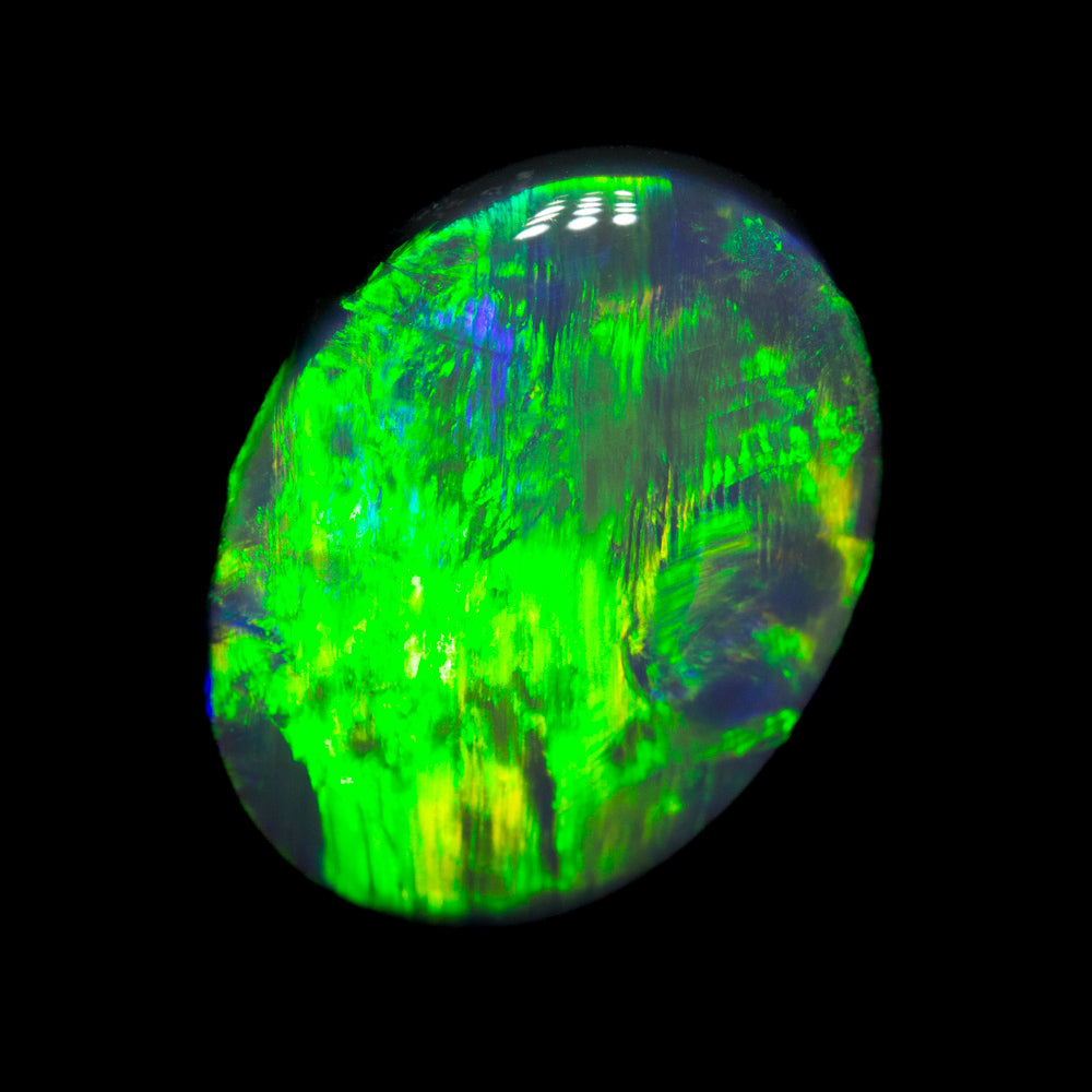 3.19 ct black opal 13x9.9x3.8mm