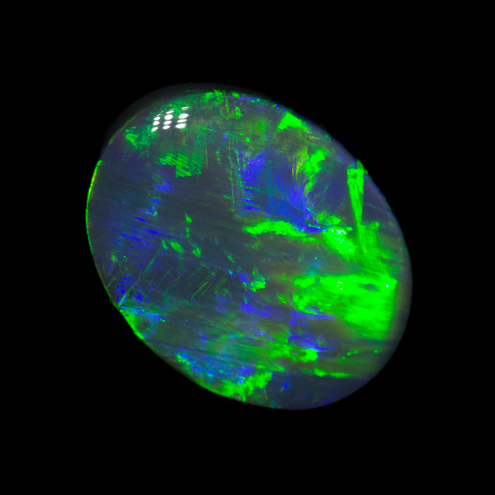 3.19 ct black opal 13x9.9x3.8mm
