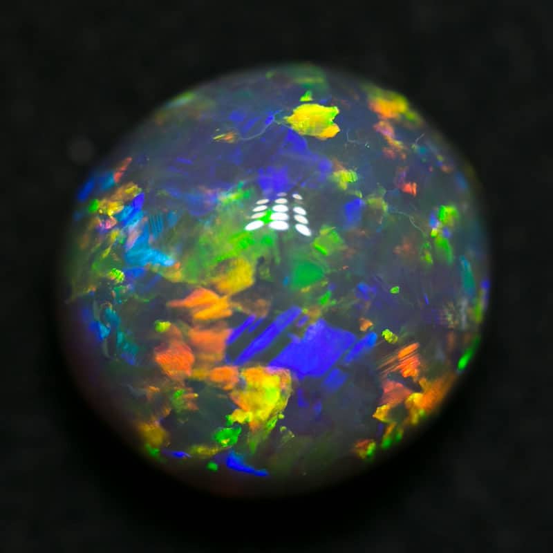 3.23 ct gem crystal opal 9x8.5x7mm