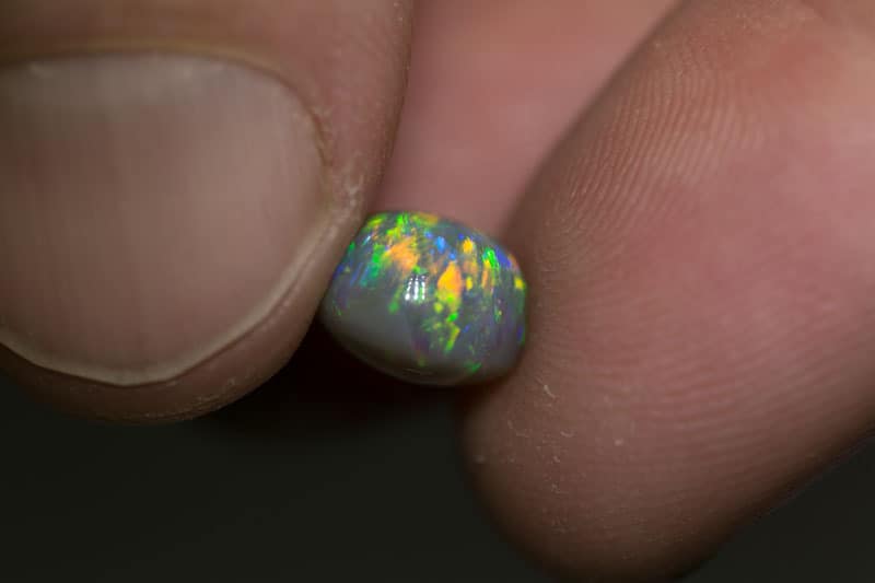 3.23 ct gem crystal opal 9x8.5x7mm