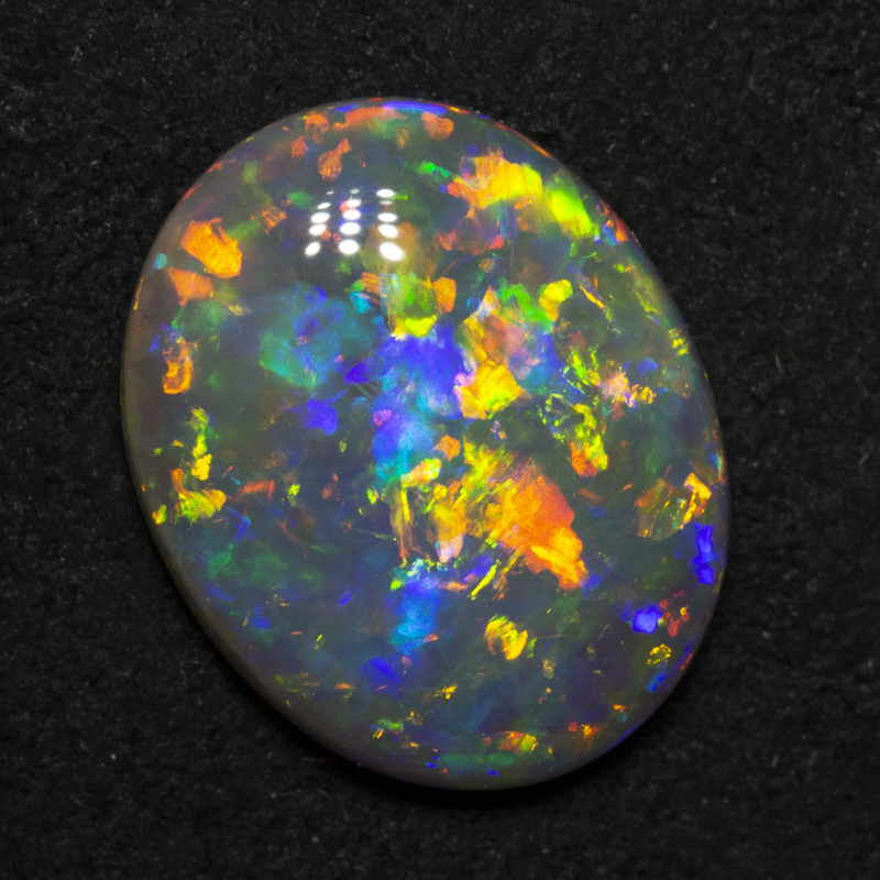 3.24 ct gem crystal opal 13.3x10.7x3.6mm