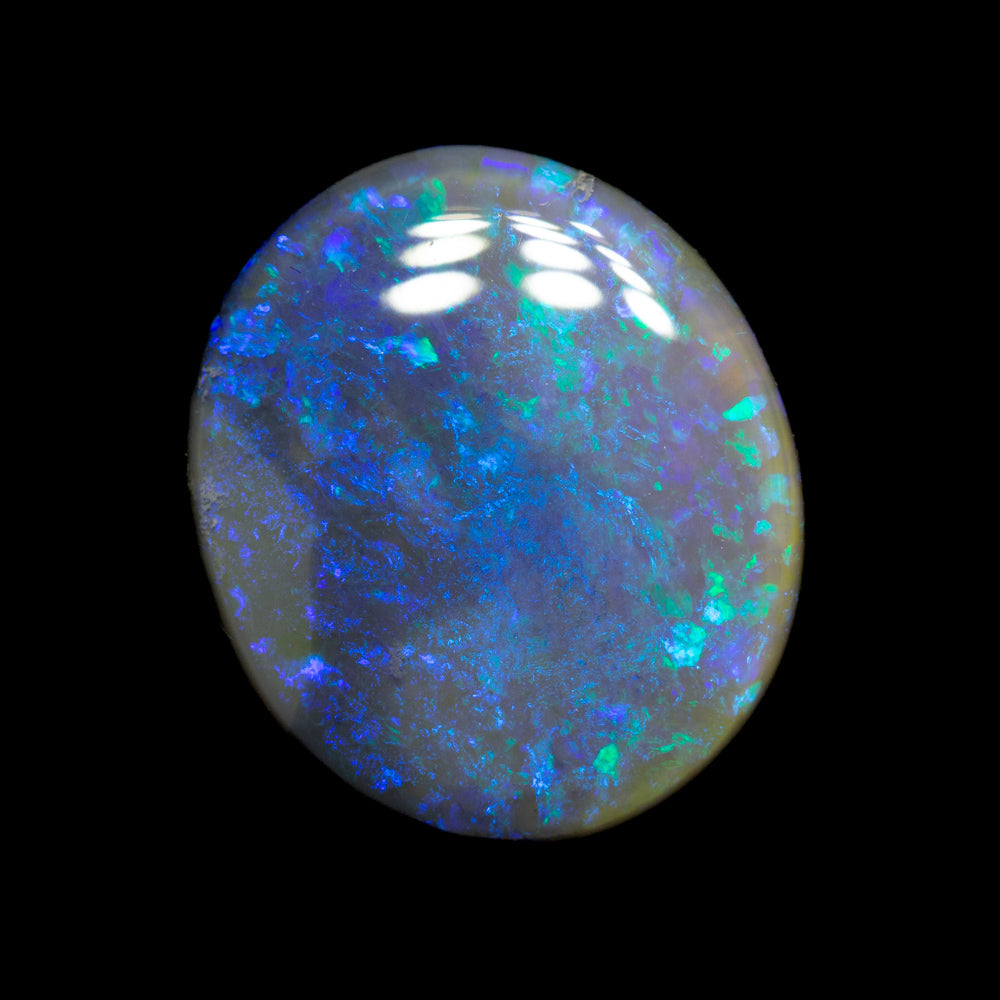 3.24 ct dark opal 13.5x11.7x3mm