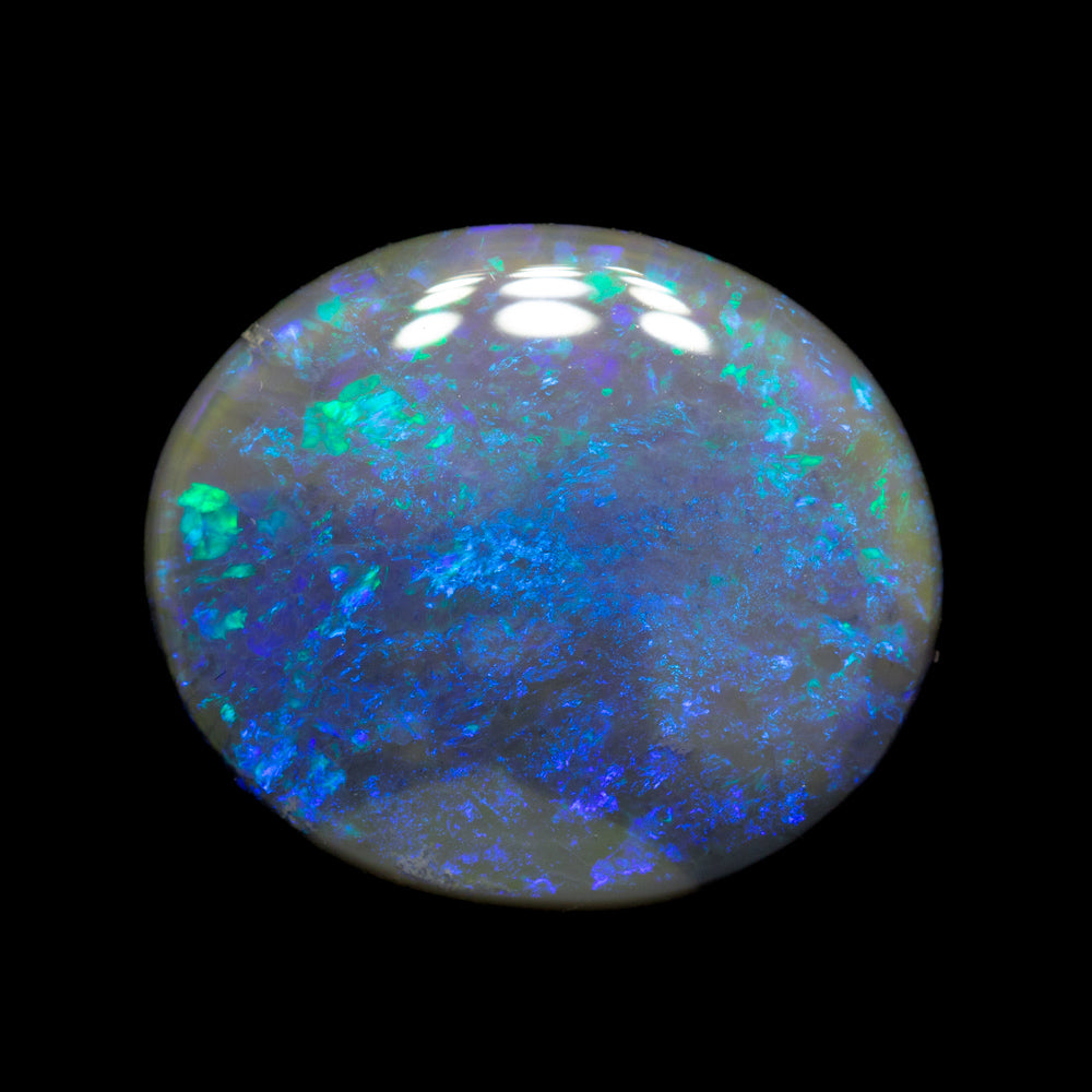 3.24 ct dark opal 13.5x11.7x3mm