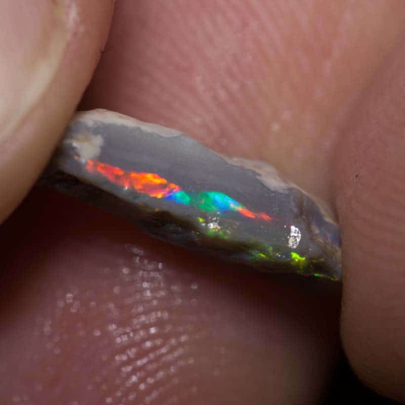 3.24 ct rough opal piece 18mm across