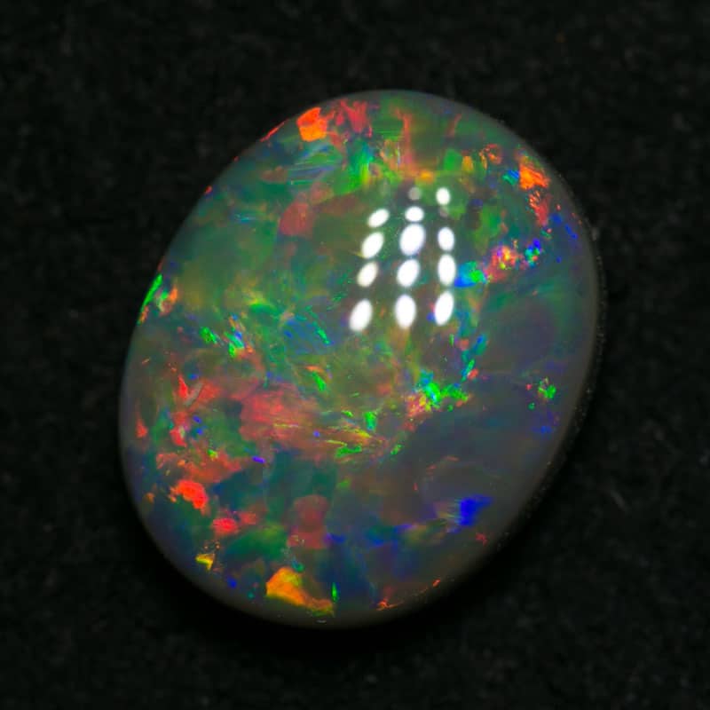 3.25 ct dark opal gem 11x9x4.5