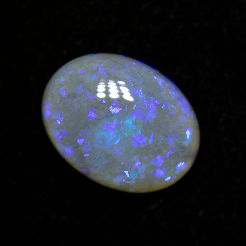 3.26 ct dark opal 12x9.2x4.8mm