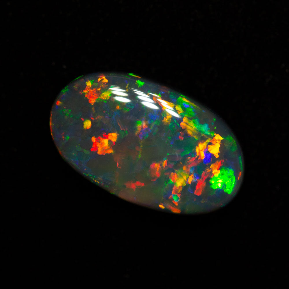 3.29 ct black opal 13x7.8x4.6mm