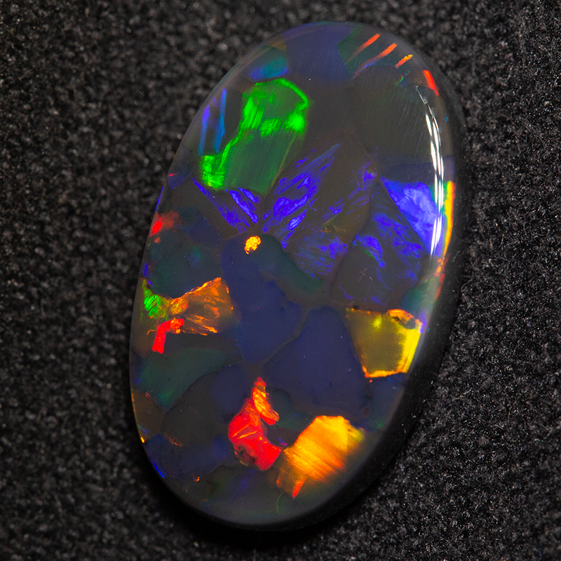 3.32 ct black opal 14.9x8.9x3.5mm