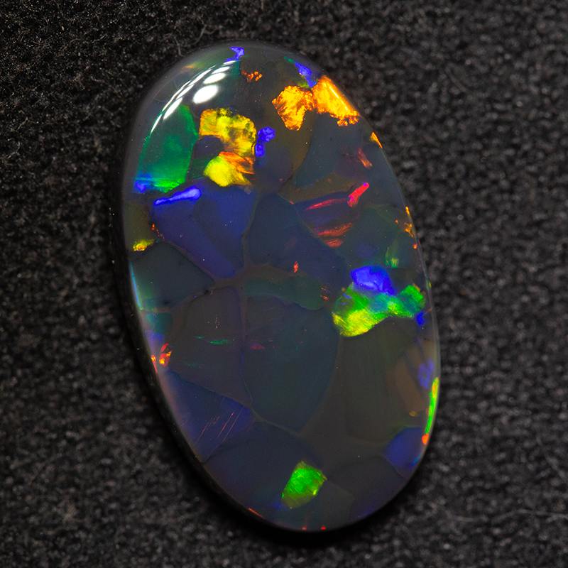 3.32 ct black opal 14.9x8.9x3.5mm