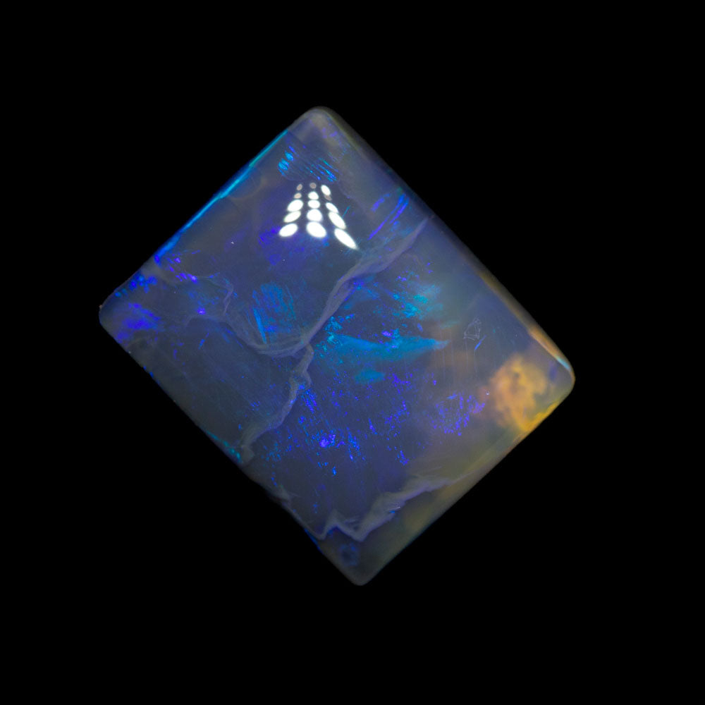 3.33 ct black opal 10.6x8.6x4.4mm