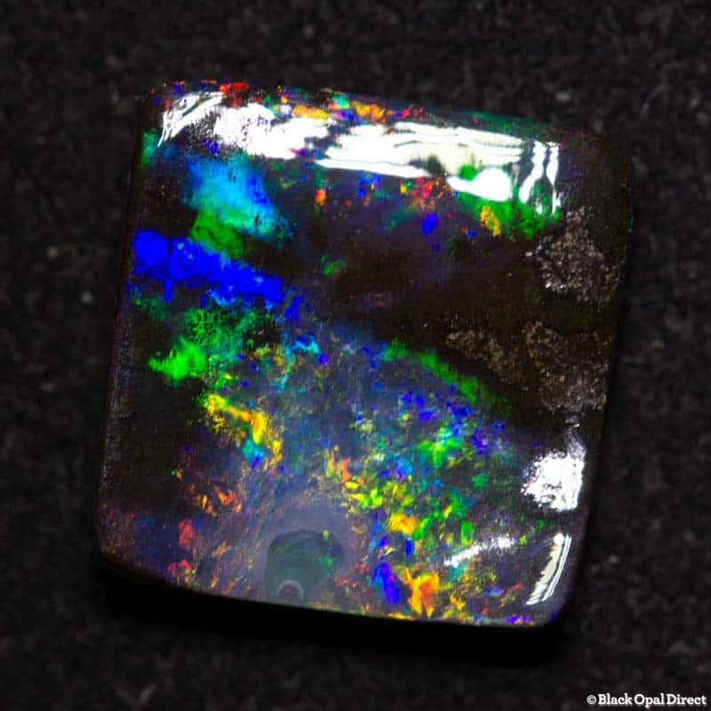 3.37 ct boulder opal square 10x10x3mm