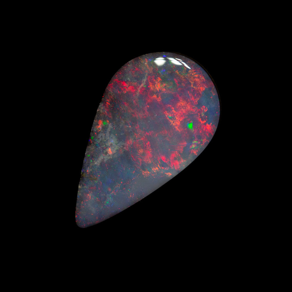 3.39 ct boulder opal 14.1x8.2x3.5mm