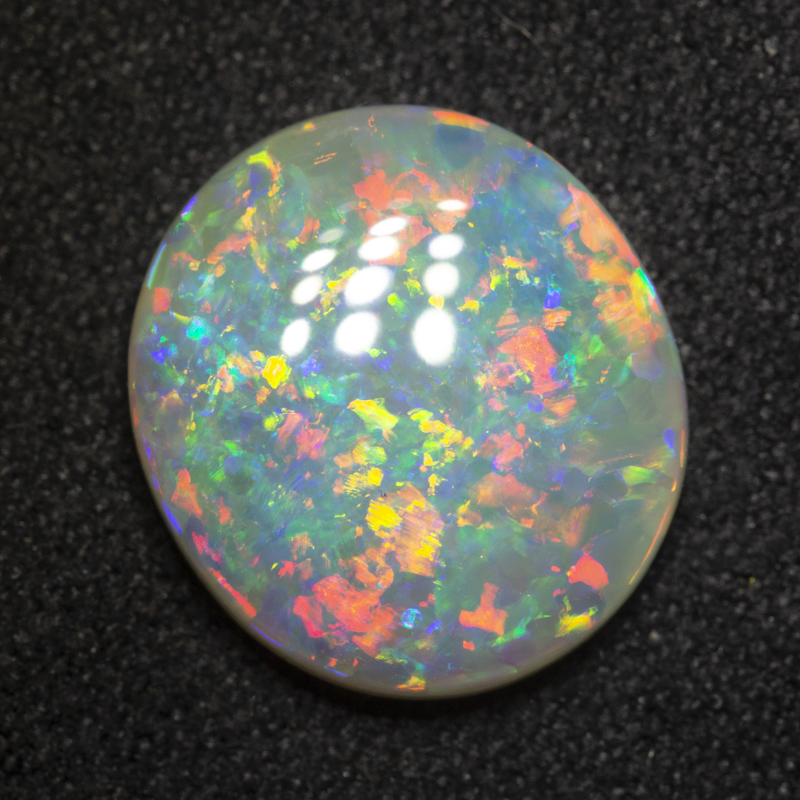 3.42 ct crystal opal 12.9x11.7x3.5mm