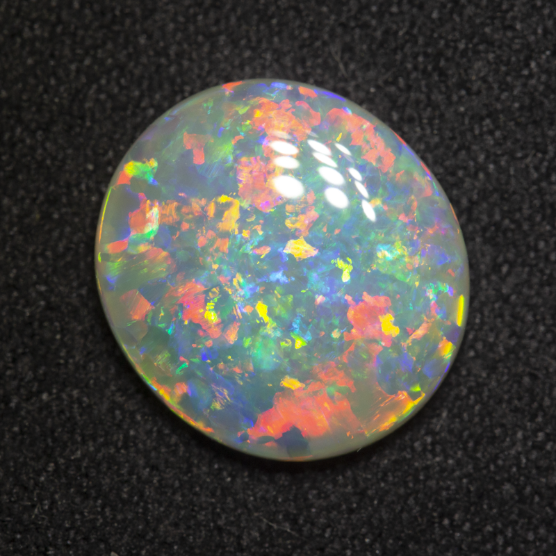 3.42 ct crystal opal 12.9x11.7x3.5mm