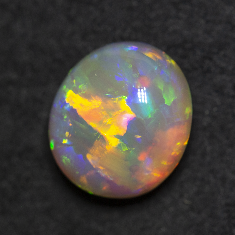 3.44 ct gem crystal opal 10.3x9.3x6.2mm