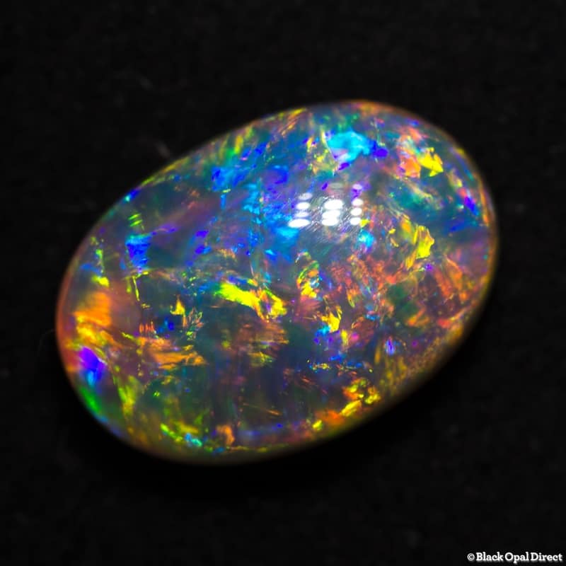 3.47 ct gem crystal opal 12x8.5x5mm