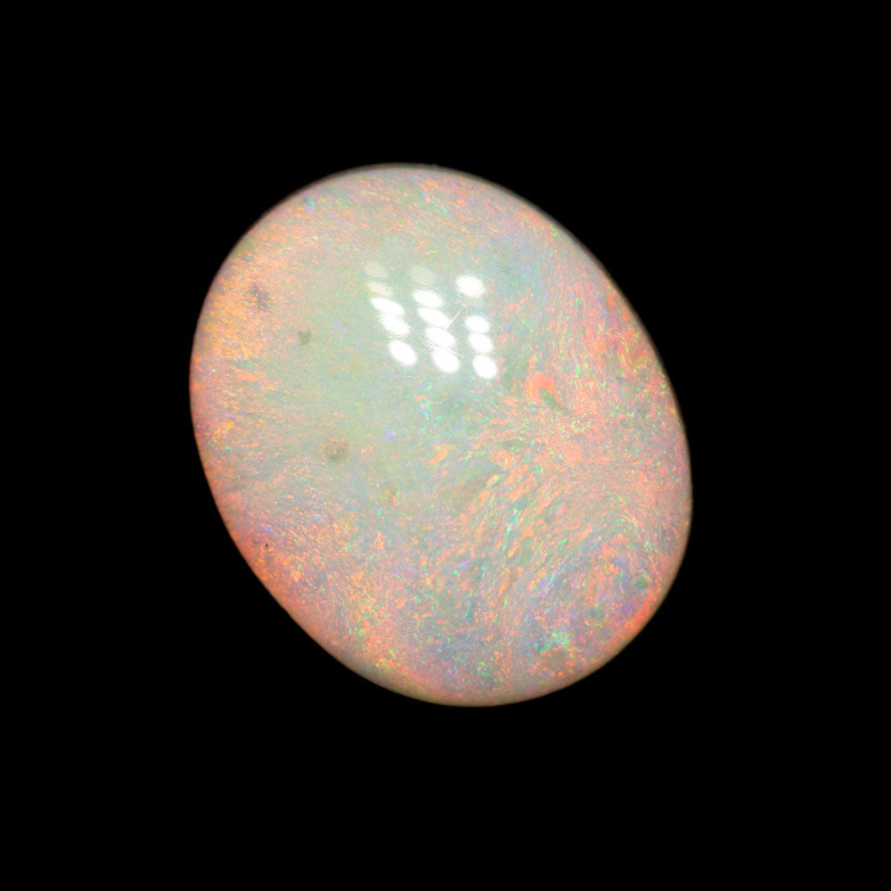 3.53 ct white opal 11.1x9.1x5.4mm