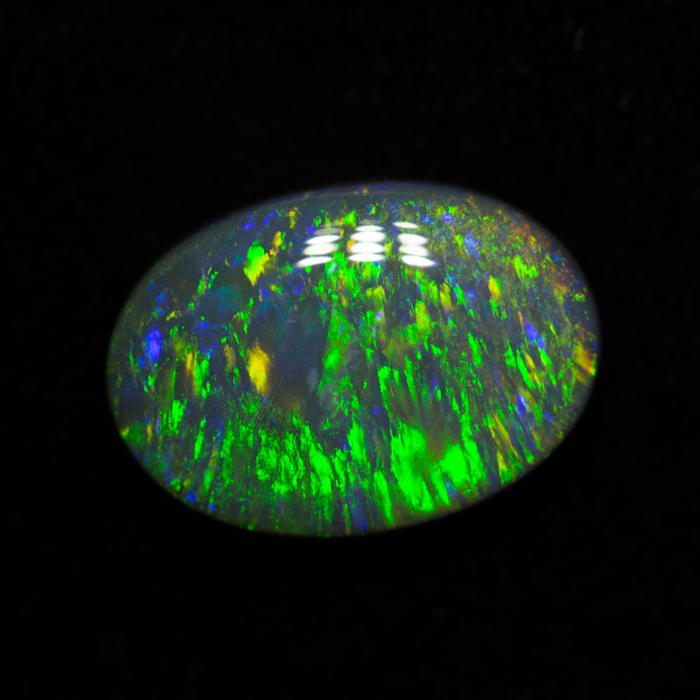3.54 ct black opal 13.1x9.3x4.2mm