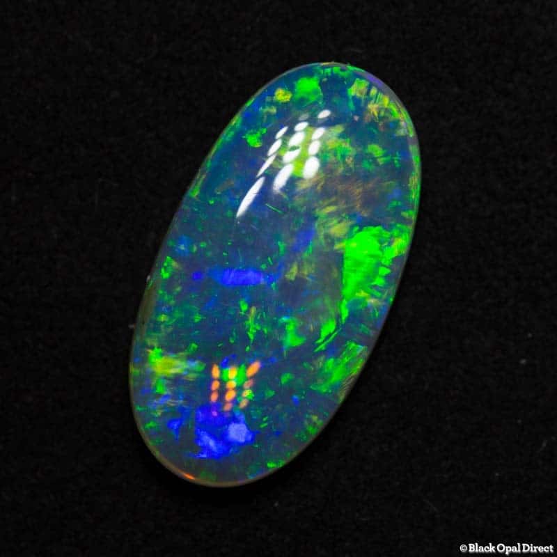 3.57 ct double sided crystal opal 15.5x8x3.5mm