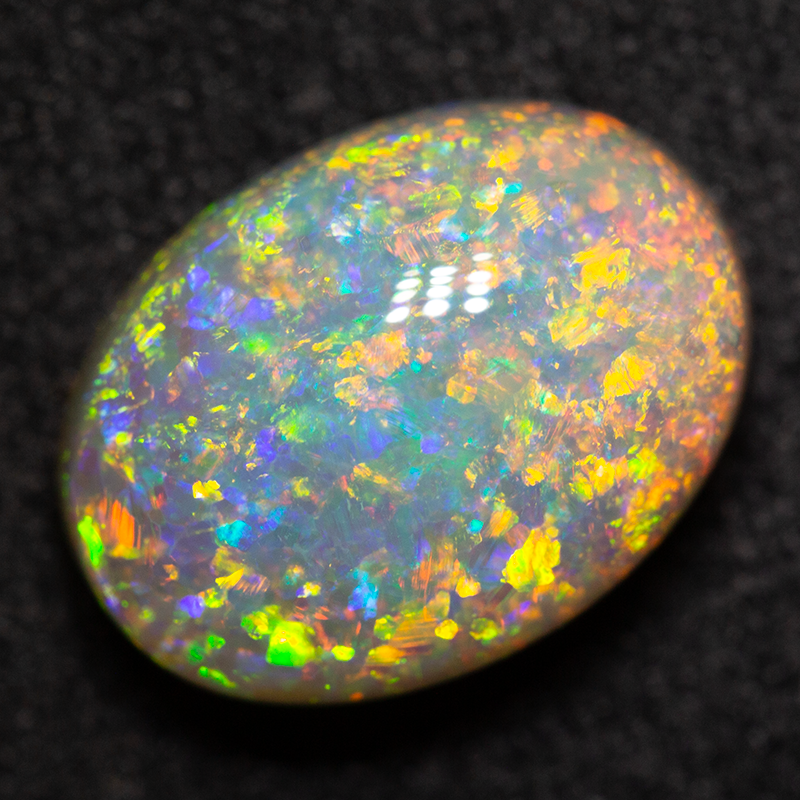 3.60 ct dark opal 11.6x8.5x5.9mm