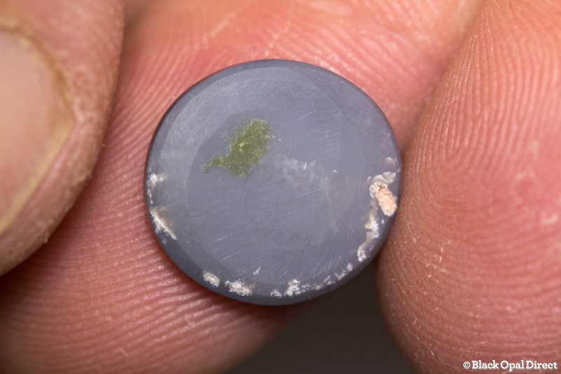 3.60 ct gem black opal collectors piece 13.8x13x2.5mm