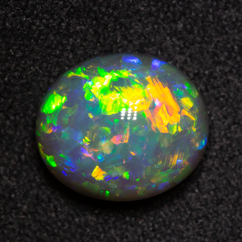 3.64 ct gem crystal opal 10.2x8.8x6.7mm