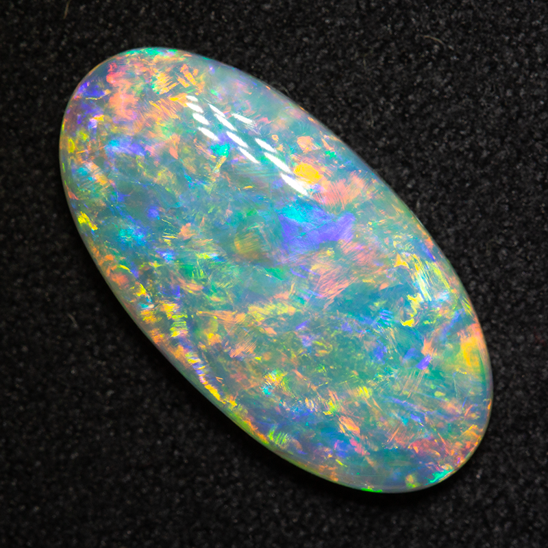 3.67 ct gem crystal opal 17.7x9.2x3.2mm