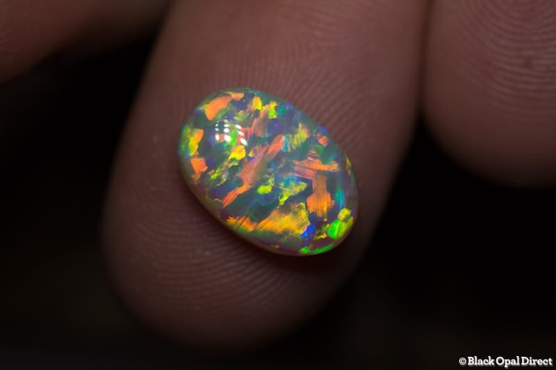 3.79 ct gem crystal opal 13x9x4.5mm
