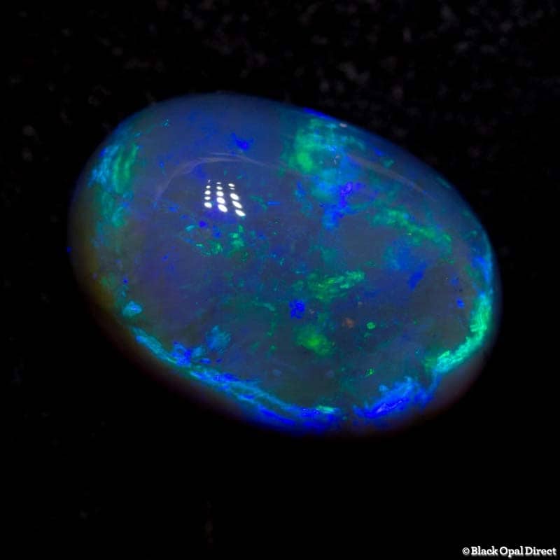 3.79ct semi black crystal opal