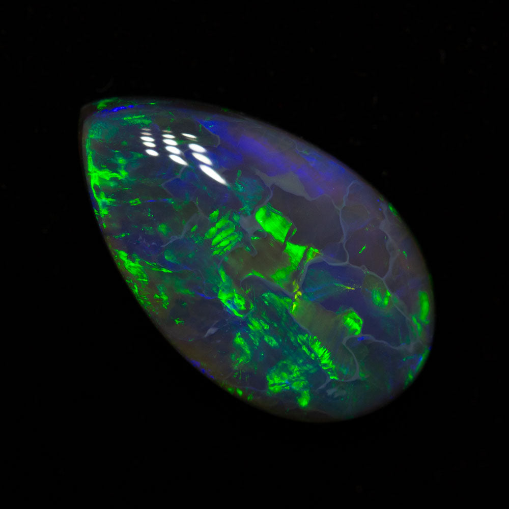 3.87 ct black opal 15x8.9x4.5mm